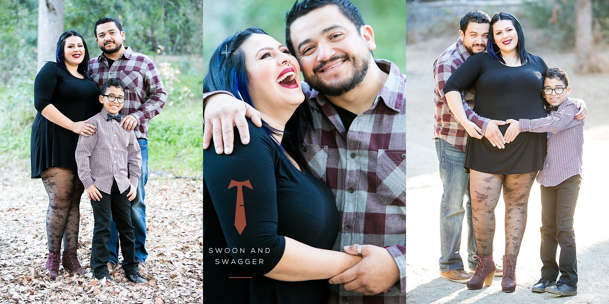 beautiful family portrait session at whittier