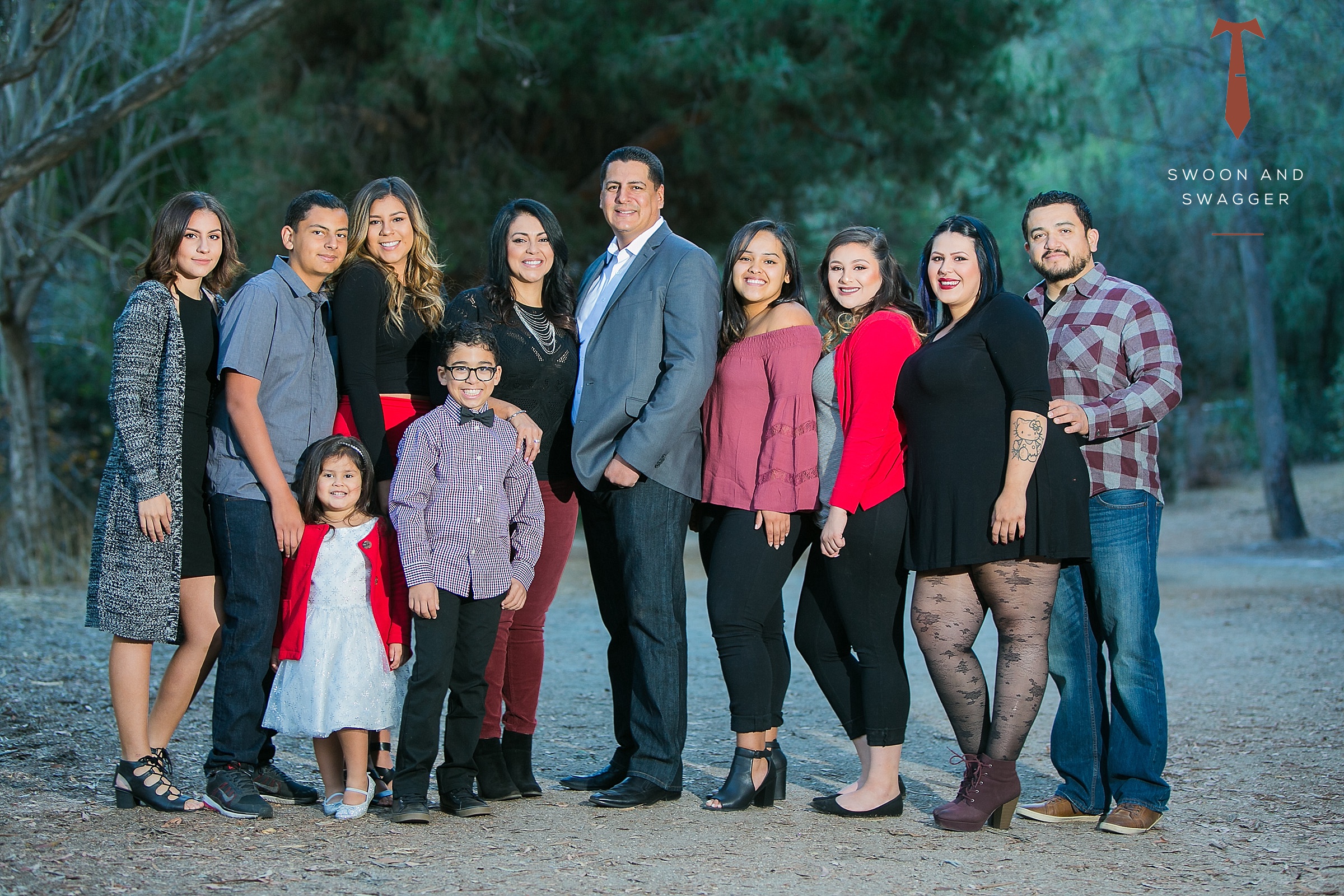 beautiful family portrait session at whittier